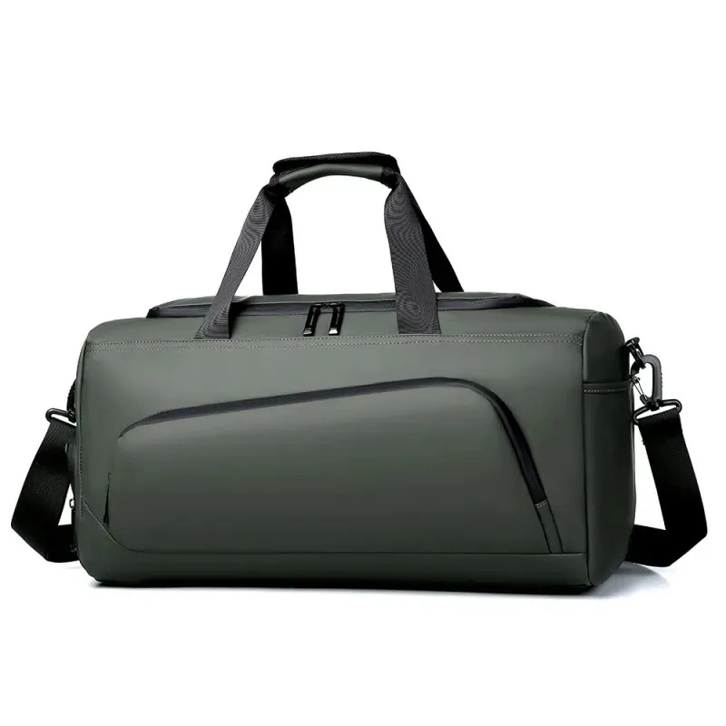Sports Gym Bag Large Capacity Portable Travel Duffel Bag with Shoe Compartment for Gym & Vacation - Image 10