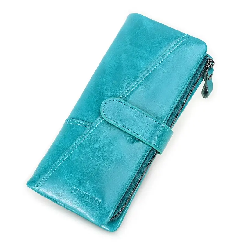 CONTACT'S Genuine Leather Long Wallet – Custom Name - Image 9