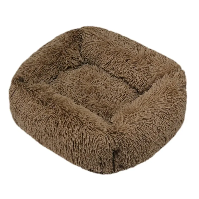 Rectangle Plush Dog Bed – Warm Winter Mat for Small, Medium & Large Pets - Image 11