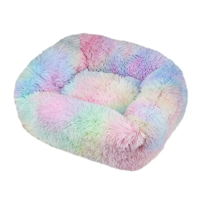 Rectangle Plush Dog Bed – Warm Winter Mat for Small, Medium & Large Pets - Image 14