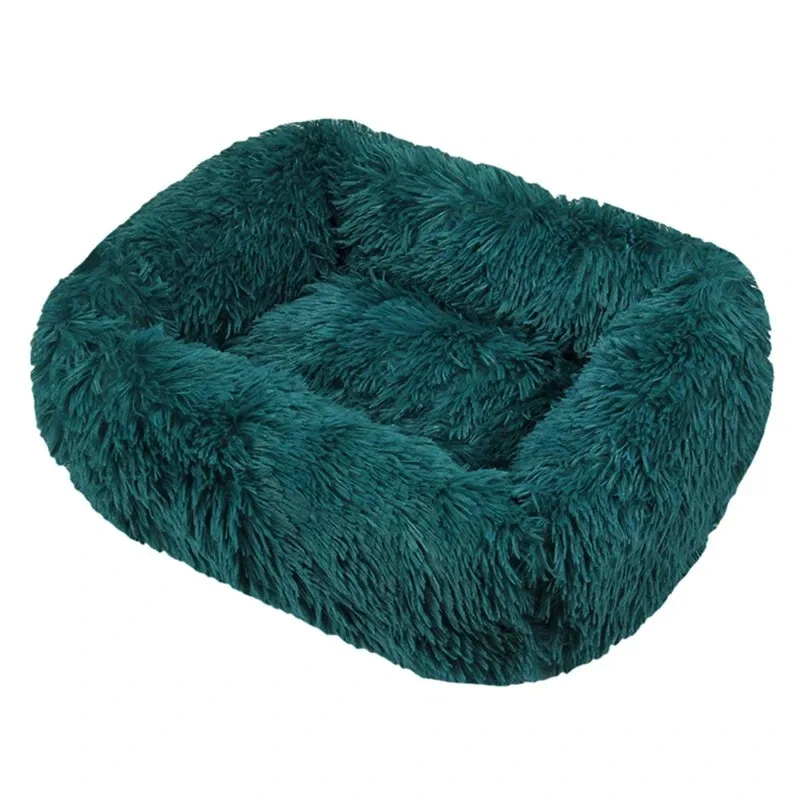 Rectangle Plush Dog Bed – Warm Winter Mat for Small, Medium & Large Pets - Image 15