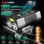 X-Tiger Rechargeable Bike Headlight with Power Bank – 5200mAh