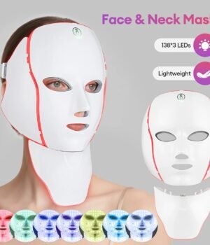7-Colour LED Facial Mask – Photon Light Therapy