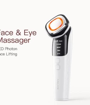 ANLAN EMS Facial Massager – LED Photon & Heat Therapy