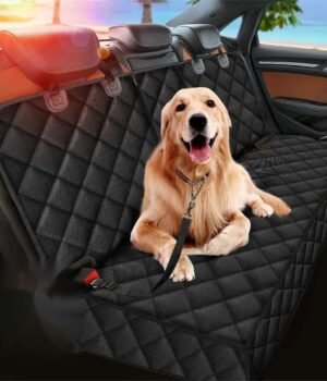 Waterproof Pet Car Seat Cover – Rear Seat Hammock