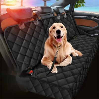 Pet Travel Car Seat Cover – Waterproof Rear Seat Hammock