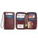 New Travel Passport Clip Wallet — Multifunctional PU Leather Card Holder with RFID Protection, Anti-Theft Design for Men & Women