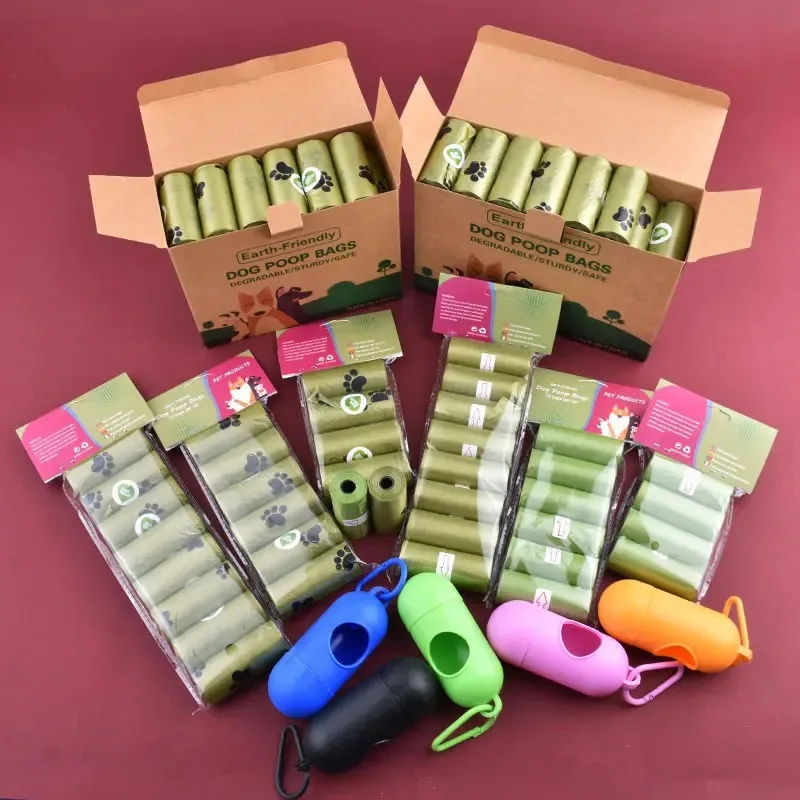 Biodegradable Dog Poop Bags – 42 Rolls Bulk Pack, Scented Eco-Friendly Pet Waste Bags with Dispenser for Dogs & Cats - Image 2
