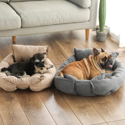 3-in-1 Multifunction Pet Bed – Soft Winter Cushion for Dogs & Cats