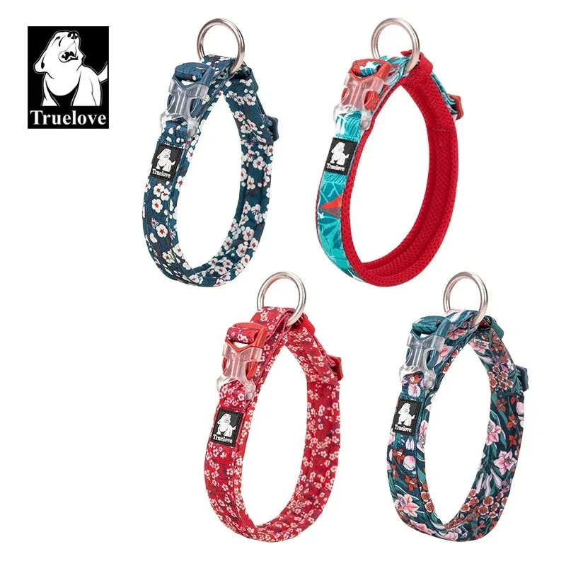 Truelove Floral Dog Collar – Padded, All Sizes - Image 3
