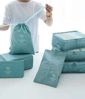 7-Piece Travel Packing Cube Set – Luggage Organizer