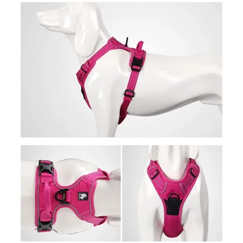 Truelove All-Weather Reflective Dog Harness – Nylon, Padded & Adjustable - Image 6