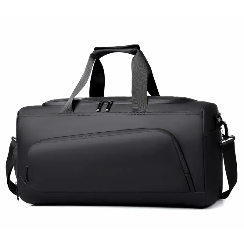 Sports Gym Bag Large Capacity Portable Travel Duffel Bag with Shoe Compartment for Gym & Vacation - Image 7