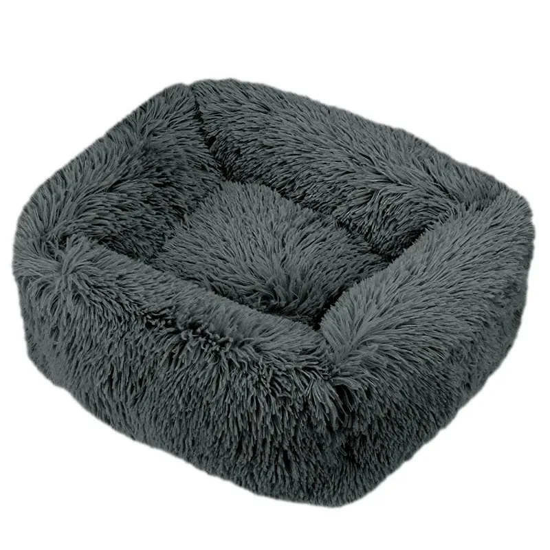 Rectangle Plush Dog Bed – Warm Winter Mat for Small, Medium & Large Pets - Image 7