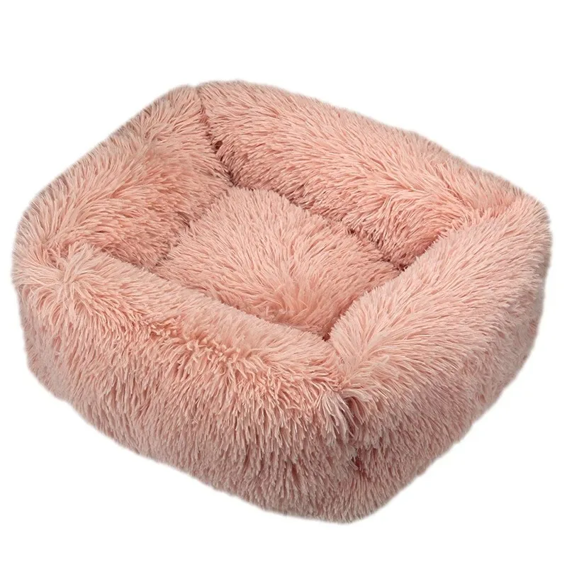 Rectangle Plush Dog Bed – Warm Winter Mat for Small, Medium & Large Pets - Image 8