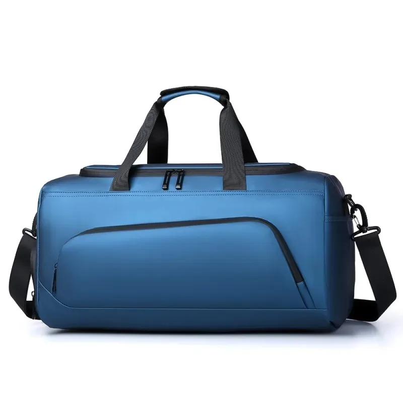 Sports Gym Bag Large Capacity Portable Travel Duffel Bag with Shoe Compartment for Gym & Vacation - Image 8