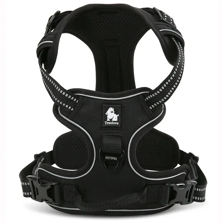 Truelove All-Weather Reflective Dog Harness – Nylon, Padded & Adjustable - Image 9