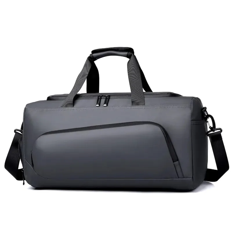 Sports Gym Bag Large Capacity Portable Travel Duffel Bag with Shoe Compartment for Gym & Vacation - Image 9