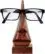 storeindya Handmade Wooden Nose-Shaped Eyeglasses Holder – Unique Spectacle Stand Desk Organizer by ENN DEE INTERNATIONAL