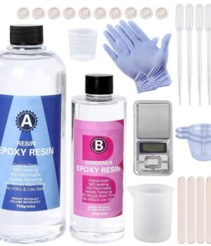 Crystal Clear Epoxy Resin Kit – Jewelry & DIY Art