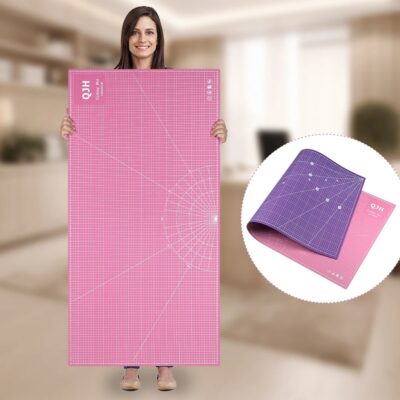 120×60cm PVC Cutting Mat – Double-Sided Rotary Cutting Board for DIY Crafts, Sewing & Faux Leather Carving
