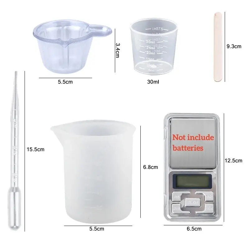 Crystal Clear Epoxy Resin Kit – Jewelry & DIY Art - Image 3