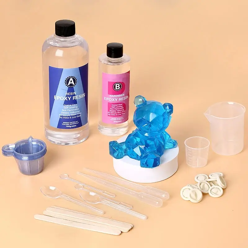 Crystal Clear Epoxy Resin Kit – Jewelry & DIY Art - Image 5